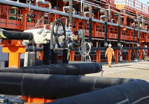 Кашаган: трубопровод сырого газа
